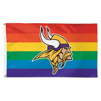 Wholesale-Minnesota Vikings Flag - Deluxe 3' X 5'