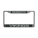 Wholesale-Minnesota Vikings GLITTER BACKGROUND Lic Plt Frame S/L Printed