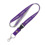 Wholesale-Minnesota Vikings Heather Lanyard w/detachable buckle 1"