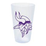 Wholesale-Minnesota Vikings Icicle 16 oz Silicone Pint Glass