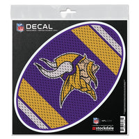 Wholesale-Minnesota Vikings JERSEY All Surface Decal 6" x 6"