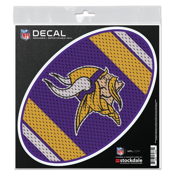 Wholesale-Minnesota Vikings JERSEY All Surface Decal 6" x 6"