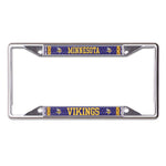 Wholesale-Minnesota Vikings JERSEY Lic Plt Frame S/S Printed