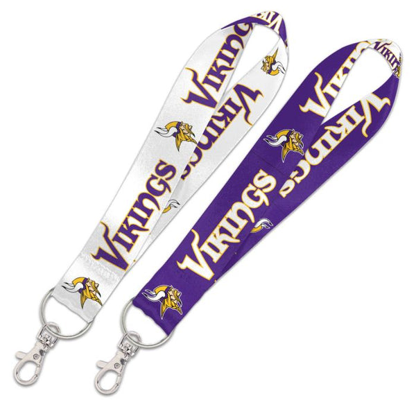 Wholesale-Minnesota Vikings Lanyard Key Strap 1"