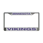 Wholesale-Minnesota Vikings Lic Plt Frame S/L Printed