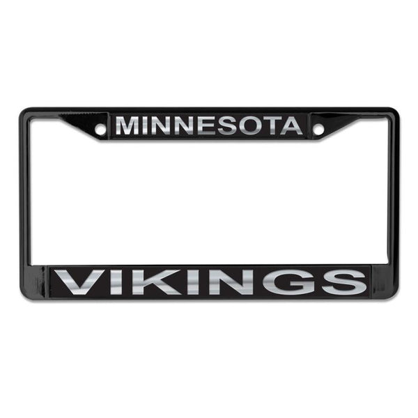 Wholesale-Minnesota Vikings Lic Plt Frame S/L Printed