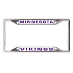 Wholesale-Minnesota Vikings Lic Plt Frame S/S Printed