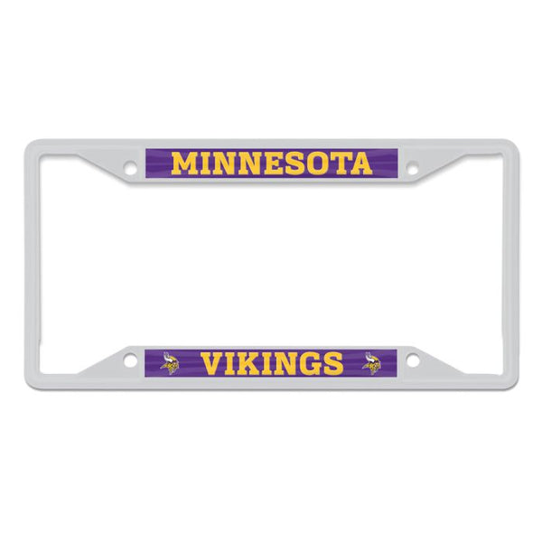 Wholesale-Minnesota Vikings Lic Plt Frame S/S