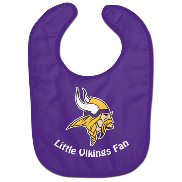 Wholesale-Minnesota Vikings / Littlest Fan NFL All Pro Baby Bib