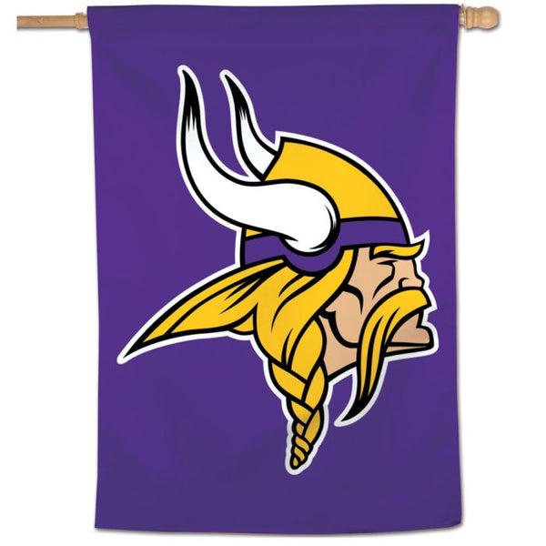 Wholesale-Minnesota Vikings Logo Vertical Flag 28" x 40"