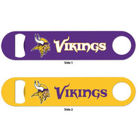 Wholesale-Minnesota Vikings Metal Bottle Opener 2 Sided