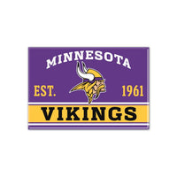 Wholesale-Minnesota Vikings Metal Magnet 2.5" x 3.5"