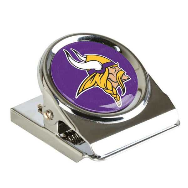 Wholesale-Minnesota Vikings Metal Magnet Clip