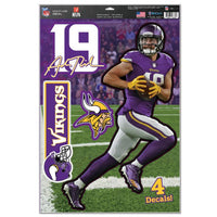 Wholesale-Minnesota Vikings Multi-Use Decal 11" x 17" Adam Thielen