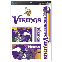 Wholesale-Minnesota Vikings Multi Use Decal 11" x 17"