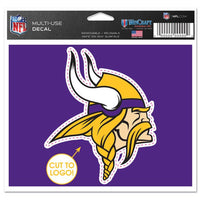 Wholesale-Minnesota Vikings Multi-Use Decal - cut to logo 5" x 6"