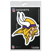 Wholesale-Minnesota Vikings Outdoor Magnets 3" x 5"