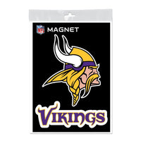 Wholesale-Minnesota Vikings Outdoor Magnets 5" x 7"