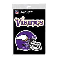 Wholesale-Minnesota Vikings Outdoor Magnets 5" x 7"