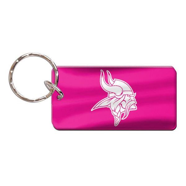 Wholesale-Minnesota Vikings PINK Keychain Rectangle