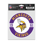 Wholesale-Minnesota Vikings Patch Fan Decals 3.75" x 5"