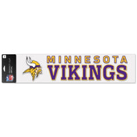 Wholesale-Minnesota Vikings Perfect Cut Decals 4" x 17"