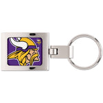 Wholesale-Minnesota Vikings Premium Domed Key Ring