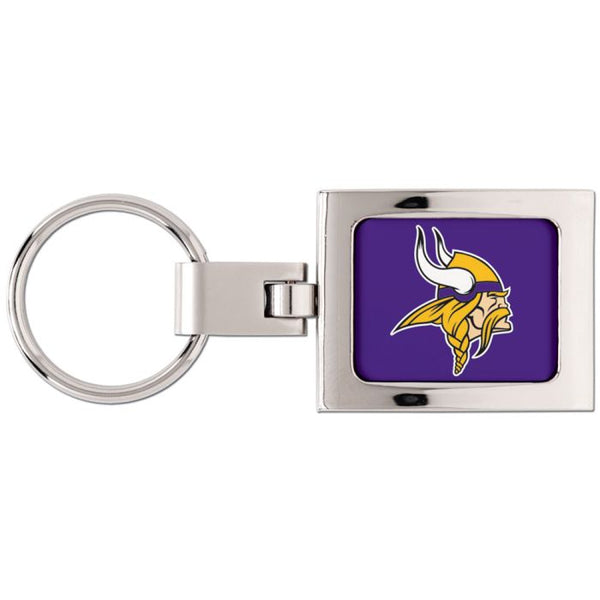 Wholesale-Minnesota Vikings Premium Domed Key Ring