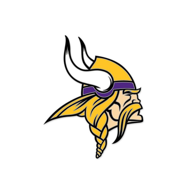 Wholesale-Minnesota Vikings Primary Collector Enamel Pin Jewelry Card