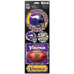 Wholesale-Minnesota Vikings Prismatic Decal 4" x 11"