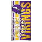 Wholesale-Minnesota Vikings RETRO Spectra Beach Towel 30" x 60"