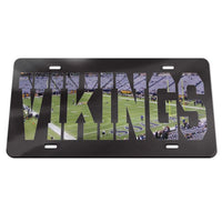 Wholesale-Minnesota Vikings STADIUM Specialty Acrylic License Plate