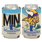 Wholesale-Minnesota Vikings STATE PLATE Can Cooler 12 oz.