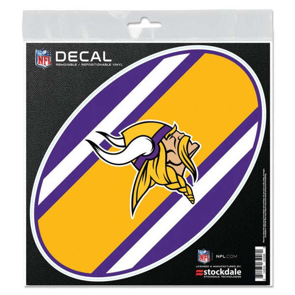 Wholesale-Minnesota Vikings STRIPES All Surface Decal 6" x 6"