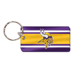 Wholesale-Minnesota Vikings STRIPES Keychain Rectangle