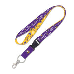 Wholesale-Minnesota Vikings Scatterprint Lanyard w/detachable buckle 1"