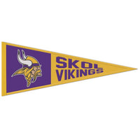 Wholesale-Minnesota Vikings Slogan Wool Pennant 13" x 32"