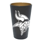 Wholesale-Minnesota Vikings Smoke 16 oz Silicone Pint Glass