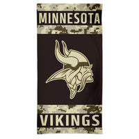 Wholesale-Minnesota Vikings Standard Issue Spectra Beach Towel 30" x 60"