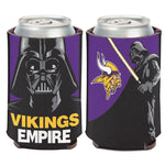 Wholesale-Minnesota Vikings / Star Wars Darth Vader Can Cooler 12 oz.