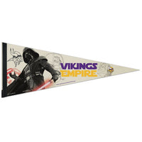 Wholesale-Minnesota Vikings / Star Wars Vader Premium Pennant 12" x 30"