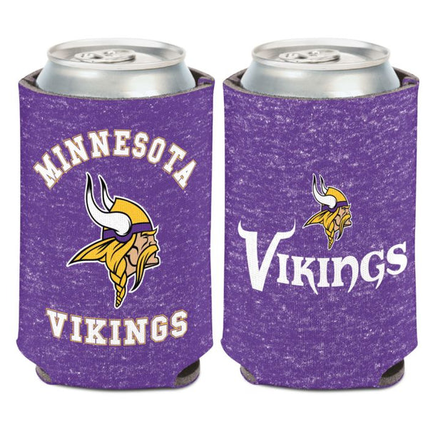 Wholesale-Minnesota Vikings Team Heathered Can Cooler 12 oz.