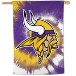 Wholesale-Minnesota Vikings Tie Dye Vertical Flag 28" x 40"