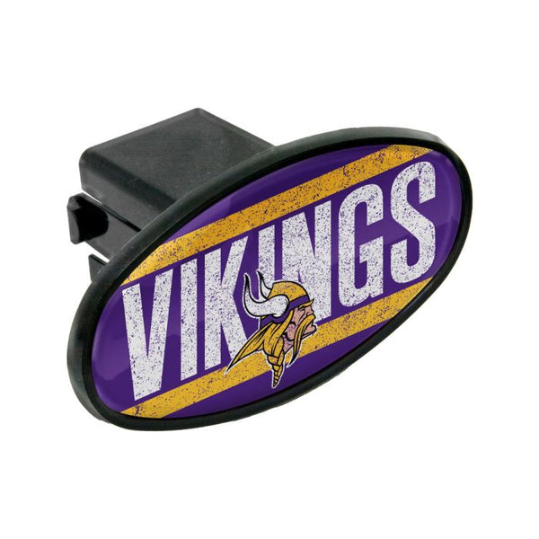 Wholesale-Minnesota Vikings VINTAGE Oval 2" Hitch Receiver