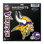 Wholesale-Minnesota Vikings Vinyl Magnet 11" x 11"