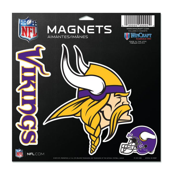 Wholesale-Minnesota Vikings Vinyl Magnet 11" x 11"