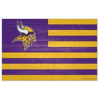 Wholesale-Minnesota Vikings Wood Sign 11" x 17" 1/4" thick