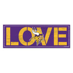 Wholesale-Minnesota Vikings Wood Sign 8"x23" 1/4" thick