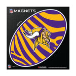 Wholesale-Minnesota Vikings ZEBRA Outdoor Magnets 6" x 6"