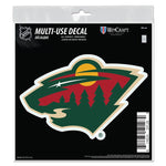 Wholesale-Minnesota Wild All Surface Decal 6" x 6"